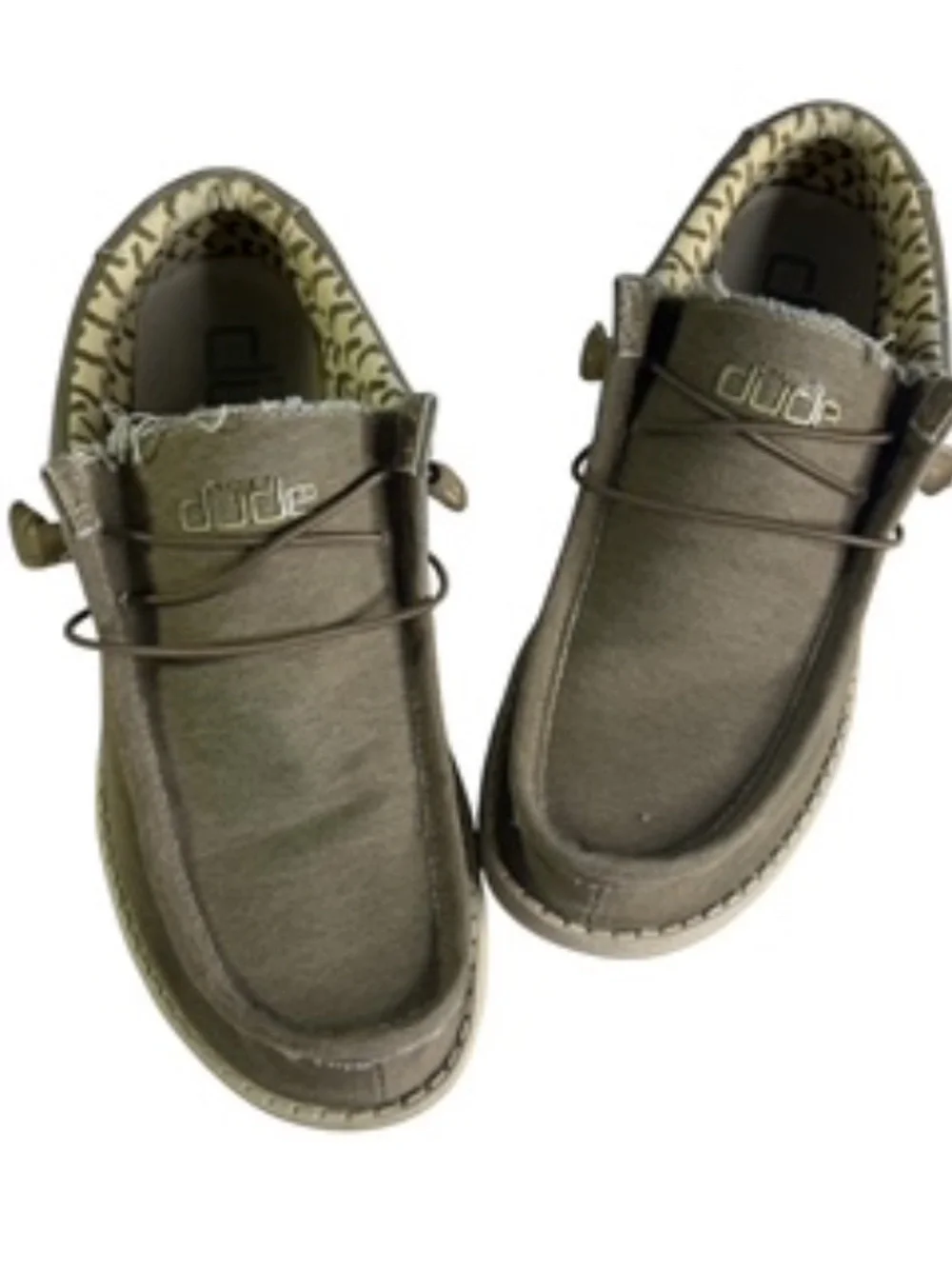 Hey Dude Wally Stretch Lightweight Casual Slip-On Tobacco Color Loafer Size 13